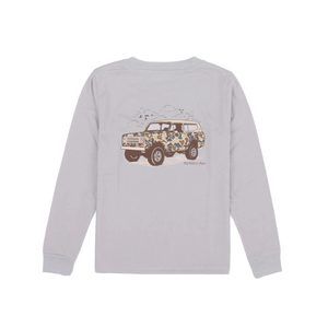 Ld Camo Truck LS Ice Grey - Properly Tied